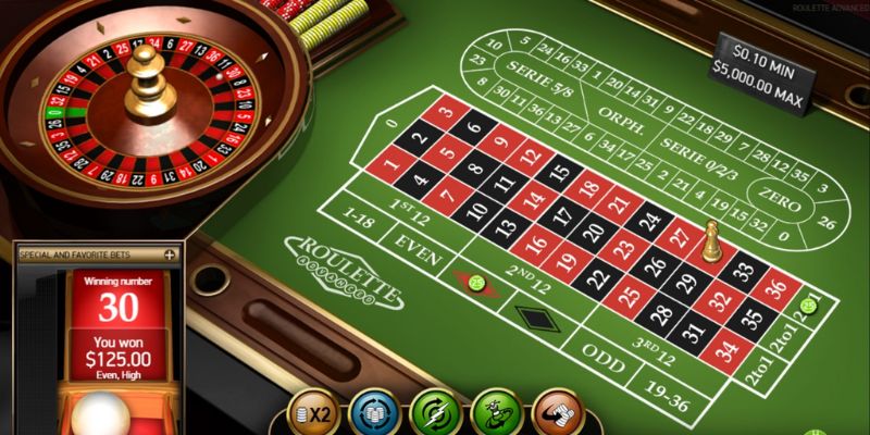 Trải nghiệm những giây phút hồi hộp với trò chơi Roulette